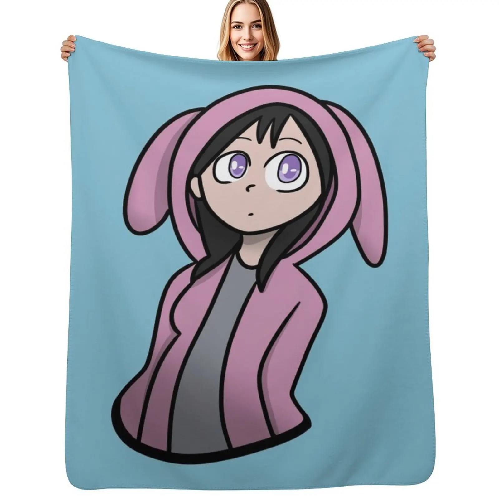 

Bunny Feng Throw Blanket Ultra Soft Flannel Fleece Blanket for All Seasons