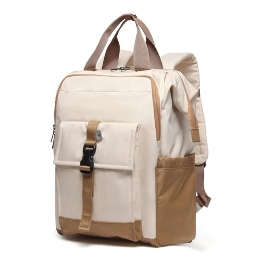 

Laptop Backpack, 15.6 Inch Laptop Work Bag, Wide Open Casual Daypack for Women, Men and Adult