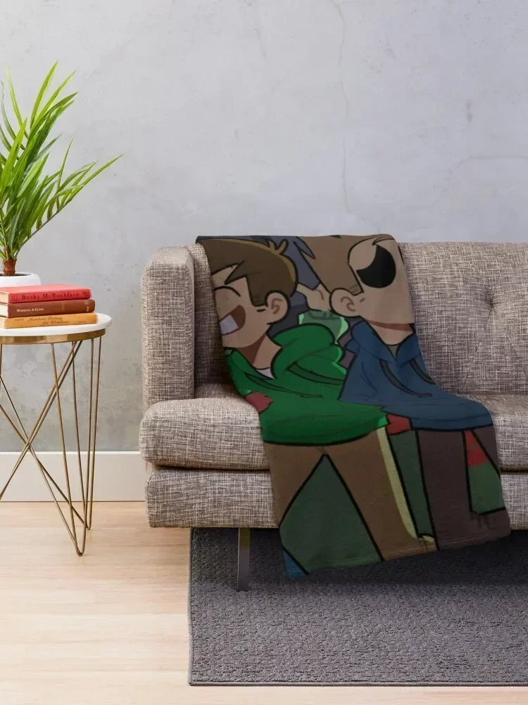 Eddsworld main characters Throw Blanket Luxury Thicken Winter beds Blankets