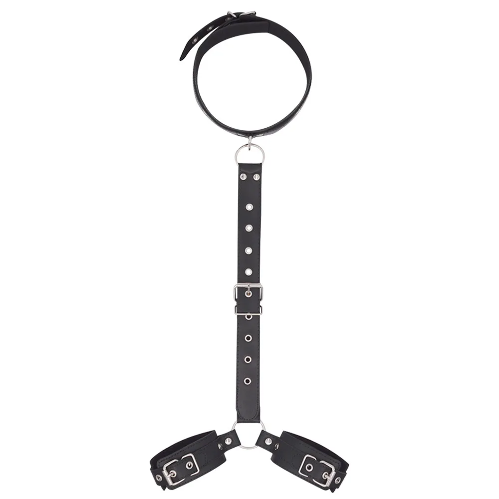 handcuffs collar BDSM Bandage Strap Bondage Restraints Fetish slave couple sex toys