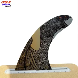 10 Inch Fiberglass SUP Stand Up Paddle Board Center Fins