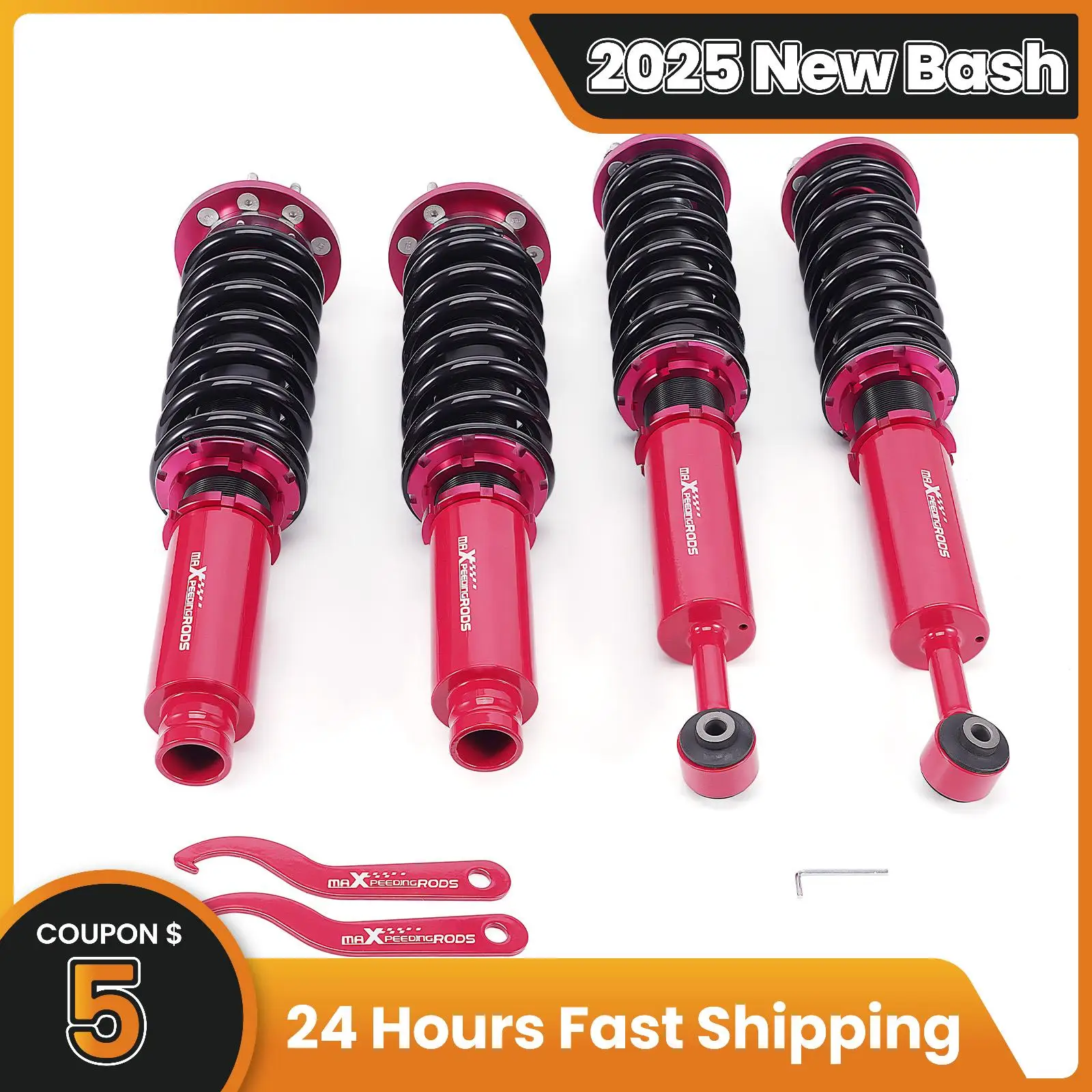 

Coilovers/Suspensión roscada for Honda Accord 2003-2007 CL Acura TL