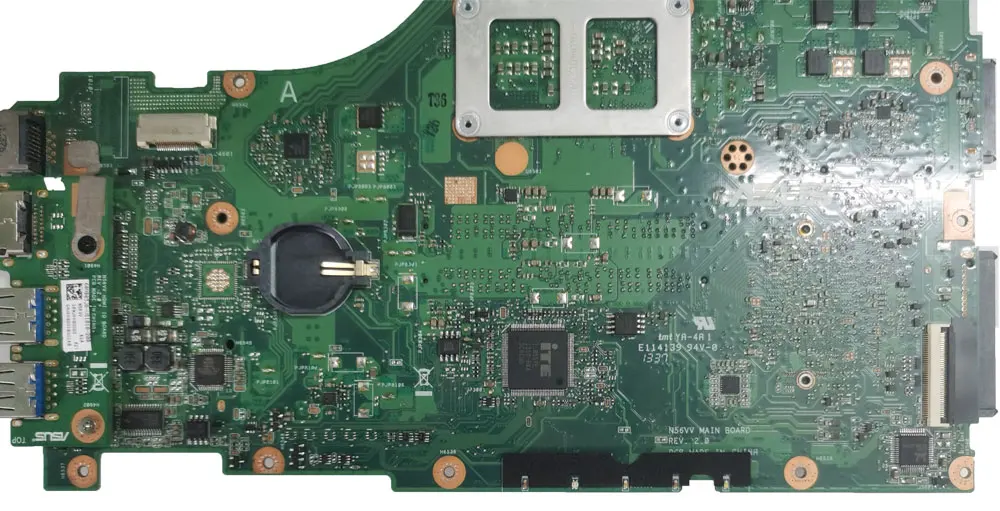 Материнская плата N56VB с графическим процессором GT630M GT650M GT740M GT750M для ASUS N56VM N56VV N56VJ N56VZ, материнская плата для ноутбука HM76 100% протестировано