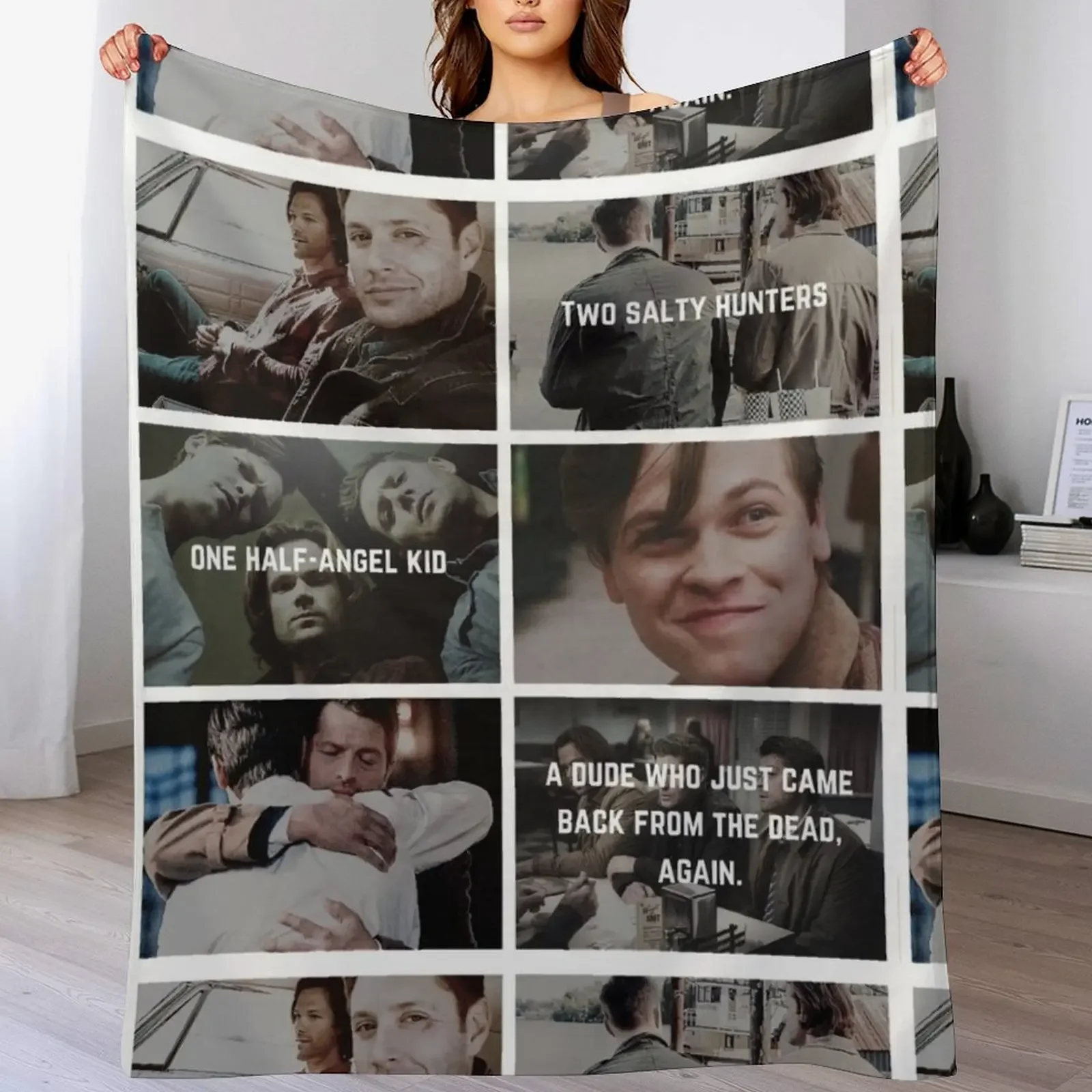 

Aesthetic: Team Free Will 2.0 Throw Blanket Durable Warm Blanket for Daily Home Use
