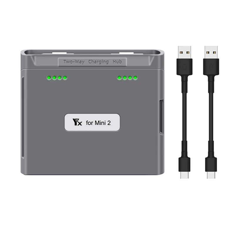 Najnowsza szybka inteligentna ładowarka akumulatorów z portem USB Ładowarka akumulatorów do drona DJI MINI 2/MINI Hub ładowania akumulatorów