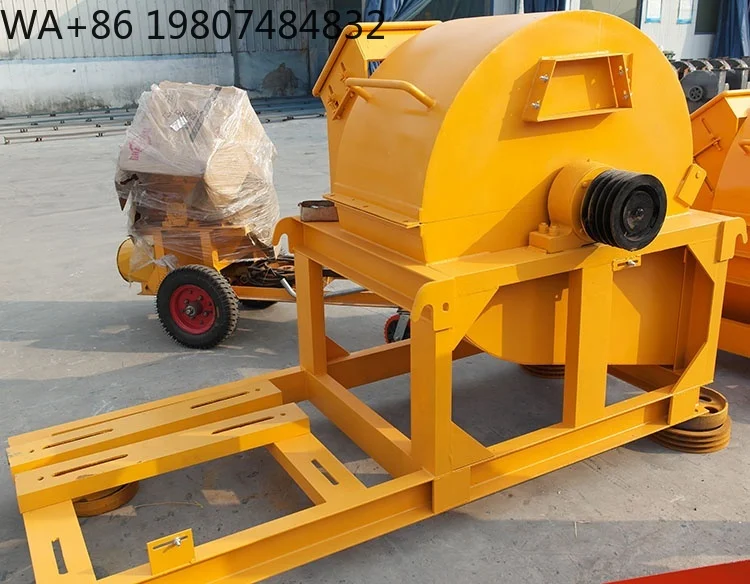 Multifunctional Hammer Mill Crusher Small Bamboo Tree Root Sawdust Making Equipment for Chicken Farm Waste Processing