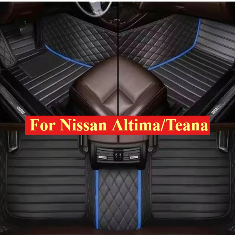 

Custom Car Floor Mats For Nissan Altima/Teana 2003-2026 All Weather Auto Accessories Foot leather Carpets Fashion Rugs Pads-