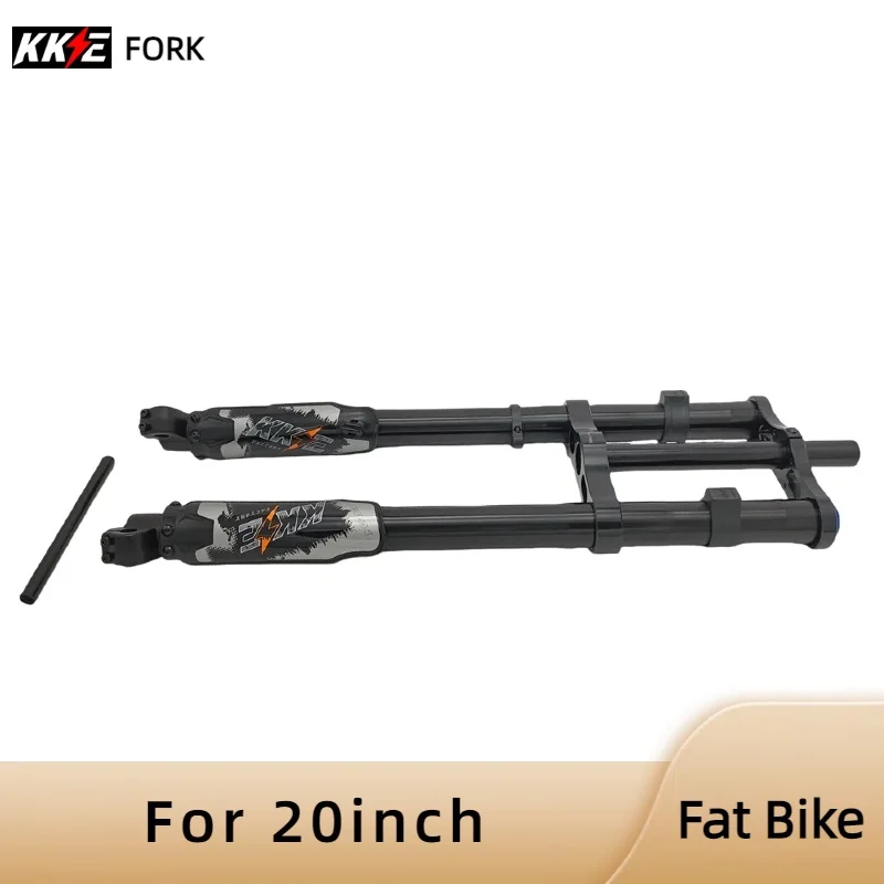 

KKE Front Fork for 20 Inch Fat Bike 135×15mm Axle Straight Tube