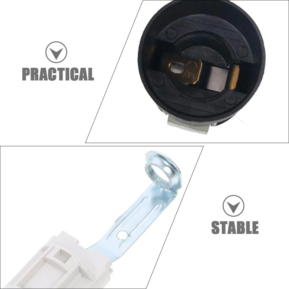6 Pcs Lamp Holder Repair Socket Light Outlet Lantern Parts For Making Lamps Bulb Base Sockets Lighting Fixture