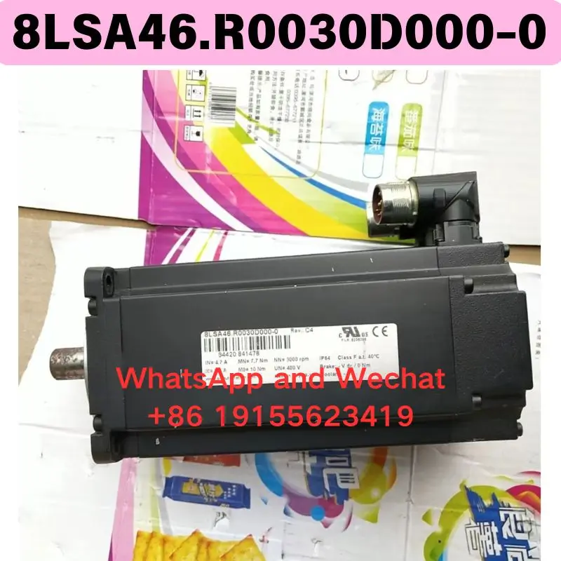 Used 8LSA46.R0030D000-0 electric machinery Functional test OK