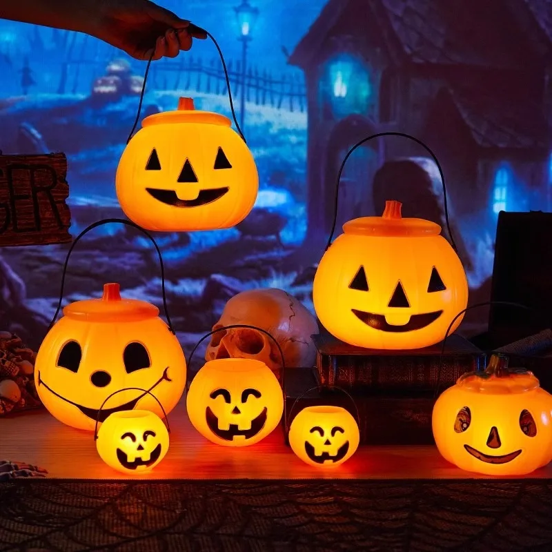 

Halloween Decoration Pumpkin Lantern Theme Scene Arrangement Luminous Ornaments Shooting Props Small Gifts Holiday Gifts