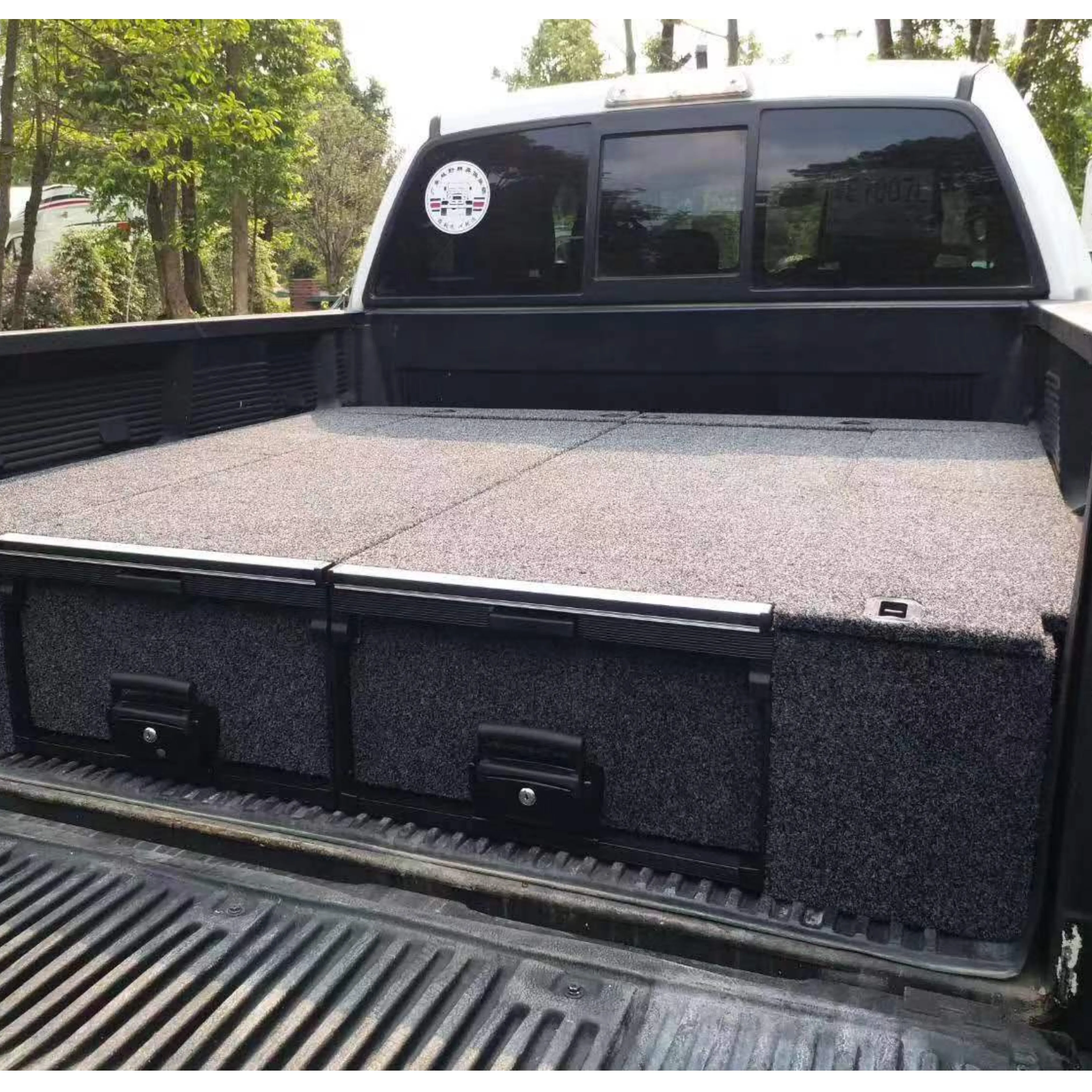 

SUV Pickup Truck Storage Drawer Trunk System Modular Roller Drawer Cargo Storage for Rear Position for Tundra