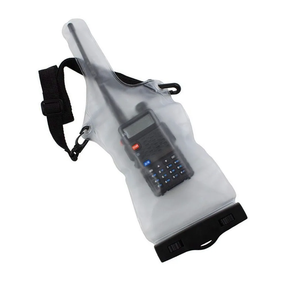 Waterproof Walkie Talkie Bag Bustproof PVC Walkie Talkie Protective Case Practical Lightweight Two-Way Radios Protector