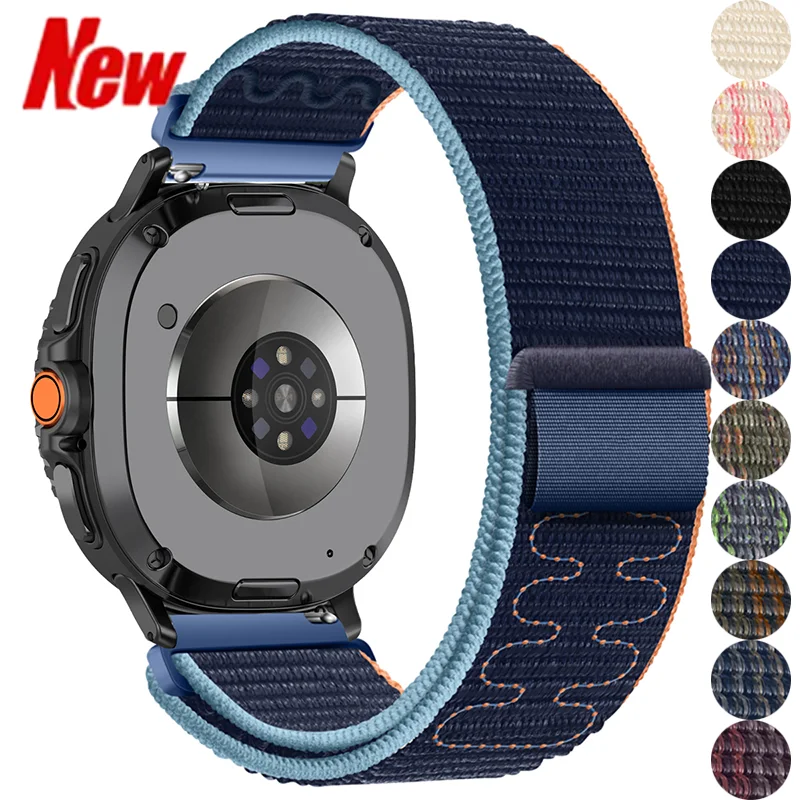 Nylon Loop Band for Samsung Galaxy Watch 9 8 40mm 44mm Breathable Band for Galaxy Watch 8Classic Wristband Bracelet Correa