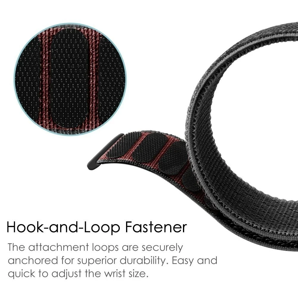 For Amazfit Balance Nylon Loop Strap 22mm Band For Huami Amazfit GTR 47mm/4/3/2/3 Pro/Cheetah Pro/Bip 5 Replacement Bracelet