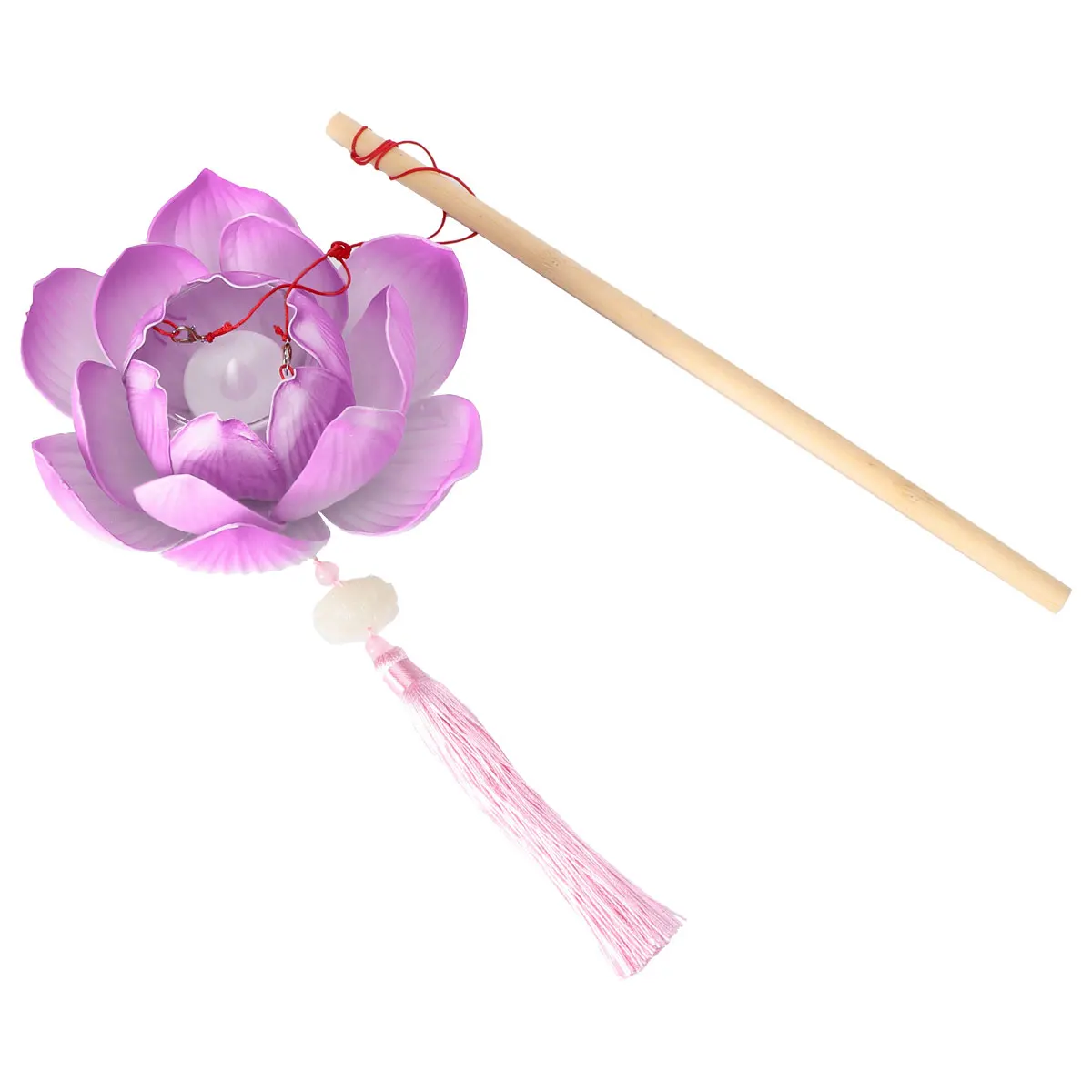 

1pc Handheld Lotus Lantern Ancient Costume Show Prop Lamp For Festival Bright Color Fast Artificial Lotus Wedding Party