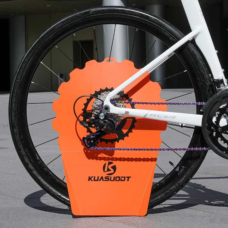 Neue Fahrrad- und Motorrad-Reinigungsabdeckung für Scheibenbremsen, Schmutzschutz, Radabdeckung für Rennräder und Mountainbikes – Detail 7