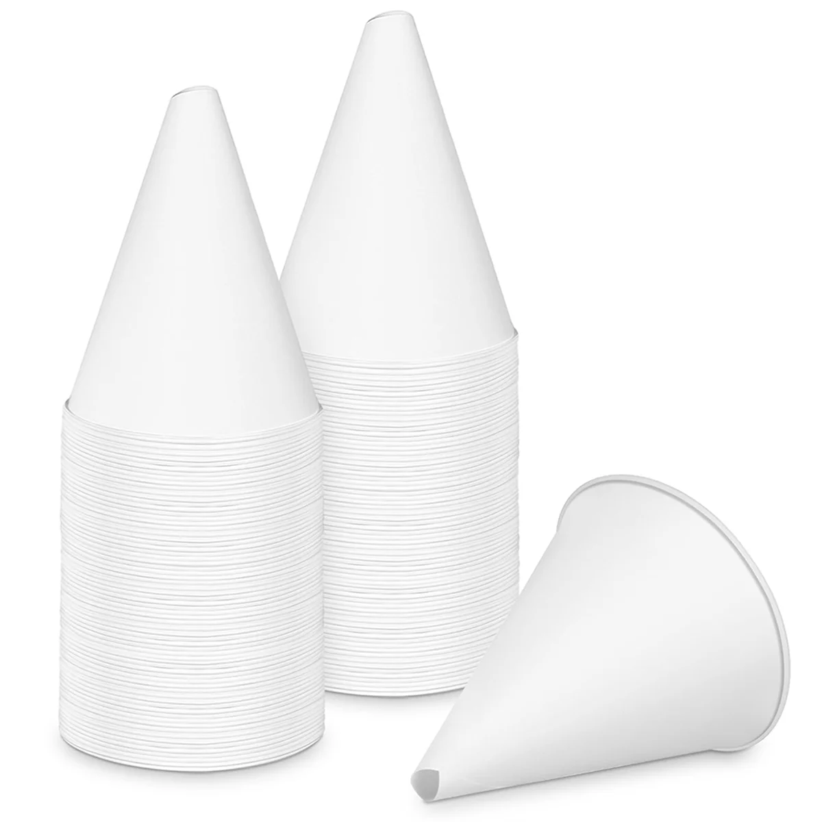 50 Pcs Paper Funnels for Motor Oil 6 Oz Engine Oil Funnel Paper Cone Funnel for Gas,Dispensers or Kitchen Filling Bottle