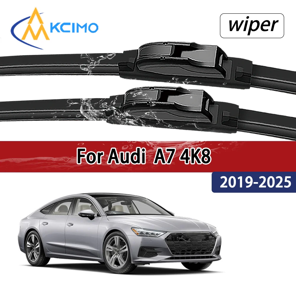 

Для Audi A7 4K8 2019-2025 2020 2021 2022 Совместимые Прочные Бесшумные Передние Щетки Стеклоочистителя Аксессуары для Автомобильных Стекол
