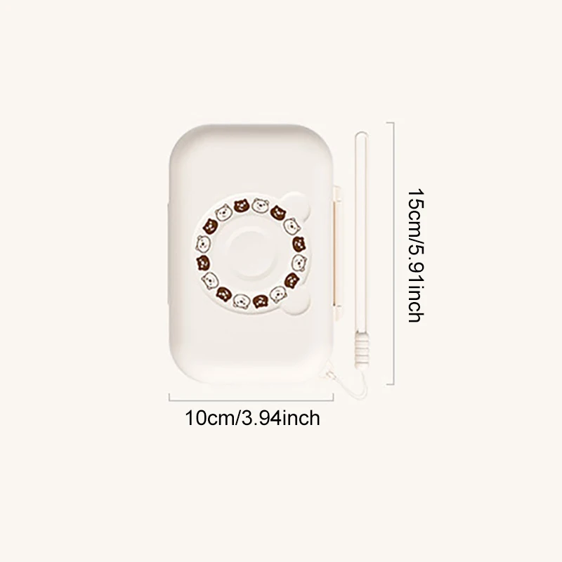 مجموعة فرش زجاجات الأطفال المحمولة المصنوعة من السيليكون - مجموعة تنظيف صديقة للسفر مع صندوق تخزين لزجاجات حليب الأطفال الرضع #2