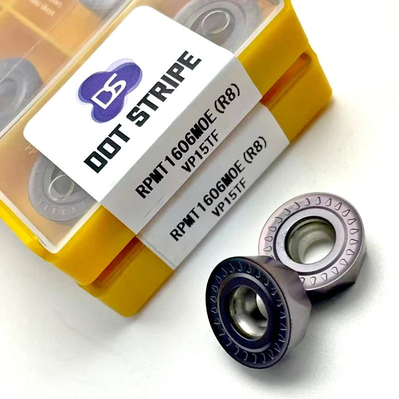 CNC旋盤用外部旋盤工具,オリジナル工作機械,超硬インサート,フライス盤工具,高品質,rpmt1204,rpmt1606,moe