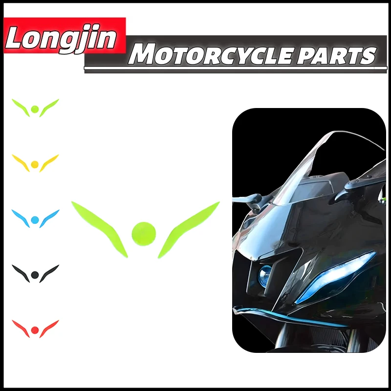For Yamaha YZFR7 2021-2025 R7 Motorcycle Acrylic Front Headlight Guard Head Light Lens Cover Protector