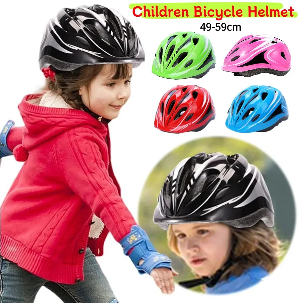 Kind Fahrrad Helm Ultraleicht Kinder MTB Rennrad Helme Kopf Schutz Sicher Radfahren Kinder Helm Schutz Kopfbedeckung