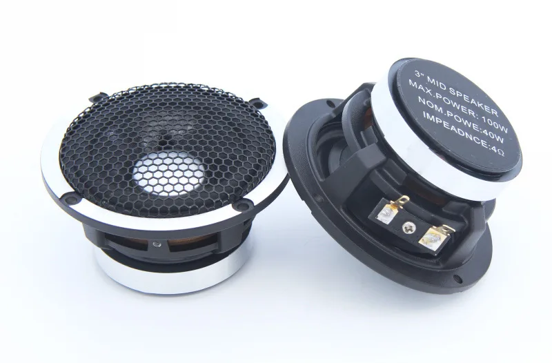 6.5 Inch 3-Way Component Car Speakers - 1.5" Tweeter + 3.5" Midrange for Car Audio Upgrade A-Pillar Mold view 4