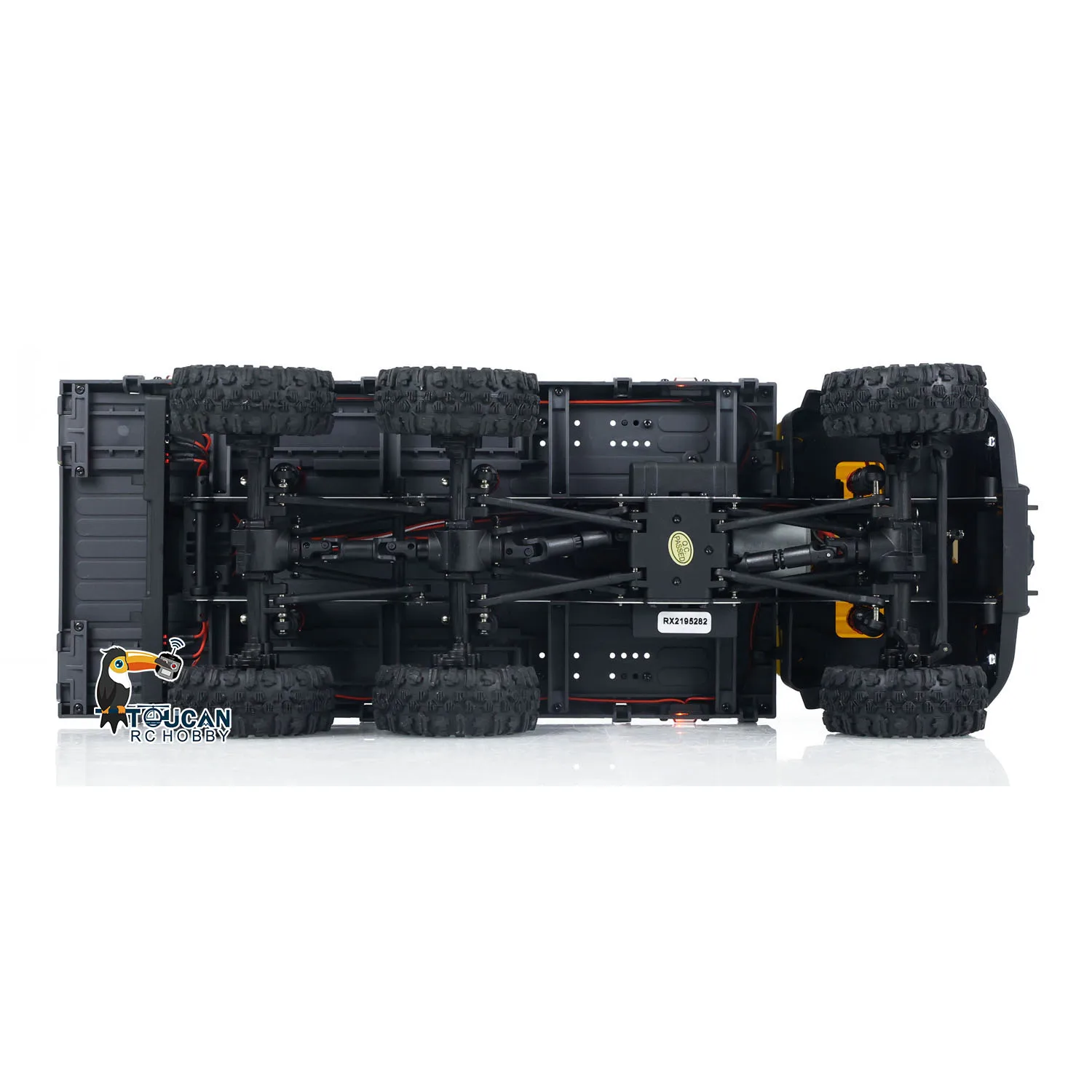 Remolque de cama plana RTR 6WD RC, camión todoterreno sobre orugas, transmisión de 2 velocidades con luces LED CR18P, juguete listo para correr para adultos, 1/18