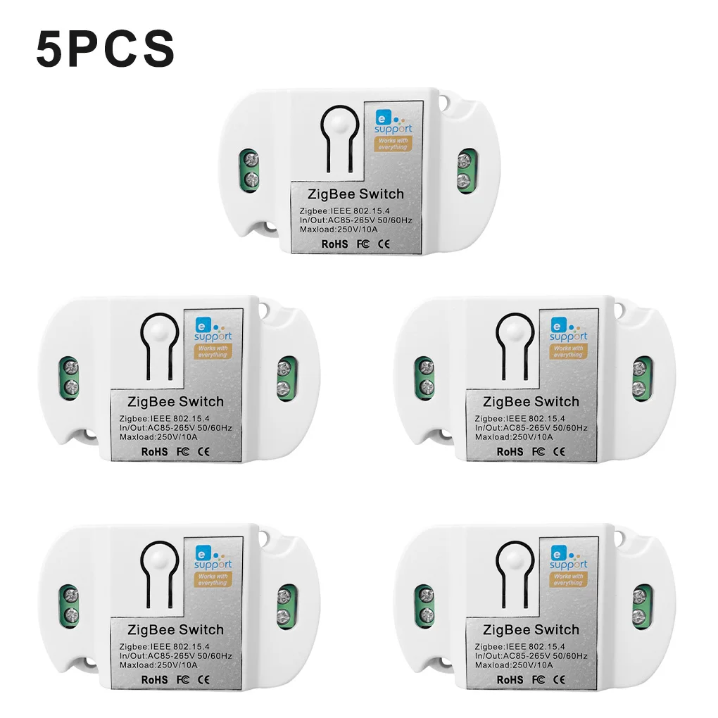 ZigBee Ceiling Lamp Smart Module Remote Control Home Appliance Water Heater 10A AC 85-265V Breaker Intelligent Supplies