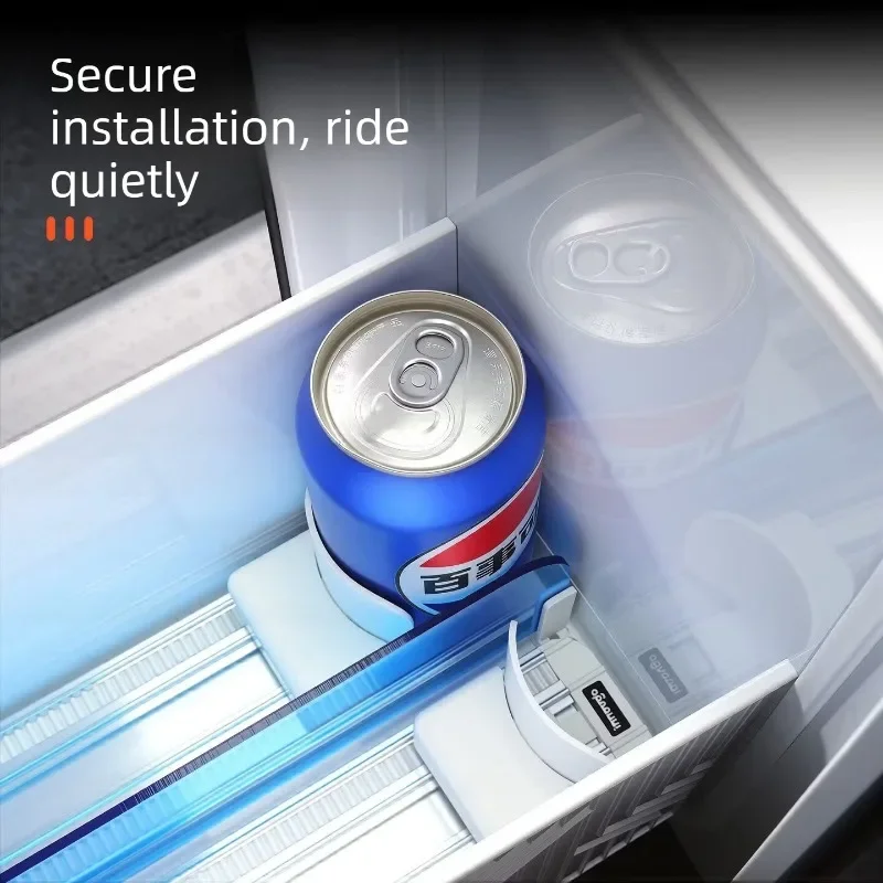 For Car Fridge Bracket with Auto Positioning Function, Storage Organizer, Practical Interior Accessories for Zeekr 9X / 8X