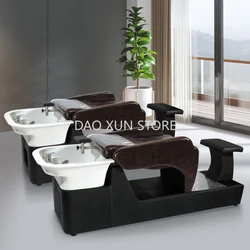 Massage Hair Washing Bed Head Spa Lounge Water Circulation Shampoo Chair Salon Adult Silla Peluqueria Salon Furniture MQ50SC