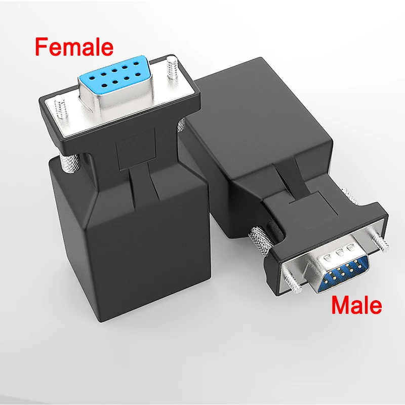 1Pcs DB9 To RJ45 Et… - image