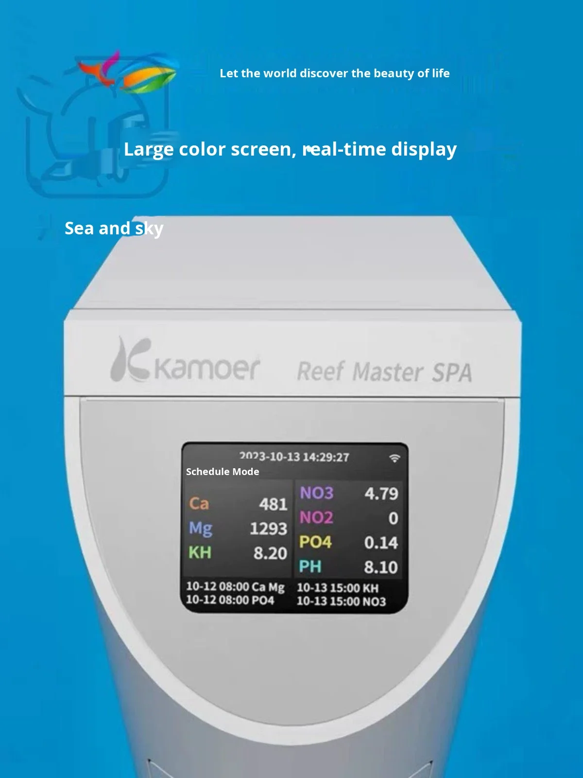 

Kammer Sea God 7-Parameter Hard Bone Master CMK Water Quality Master SNP SPA Fully Automatic Detection Additives Made In China