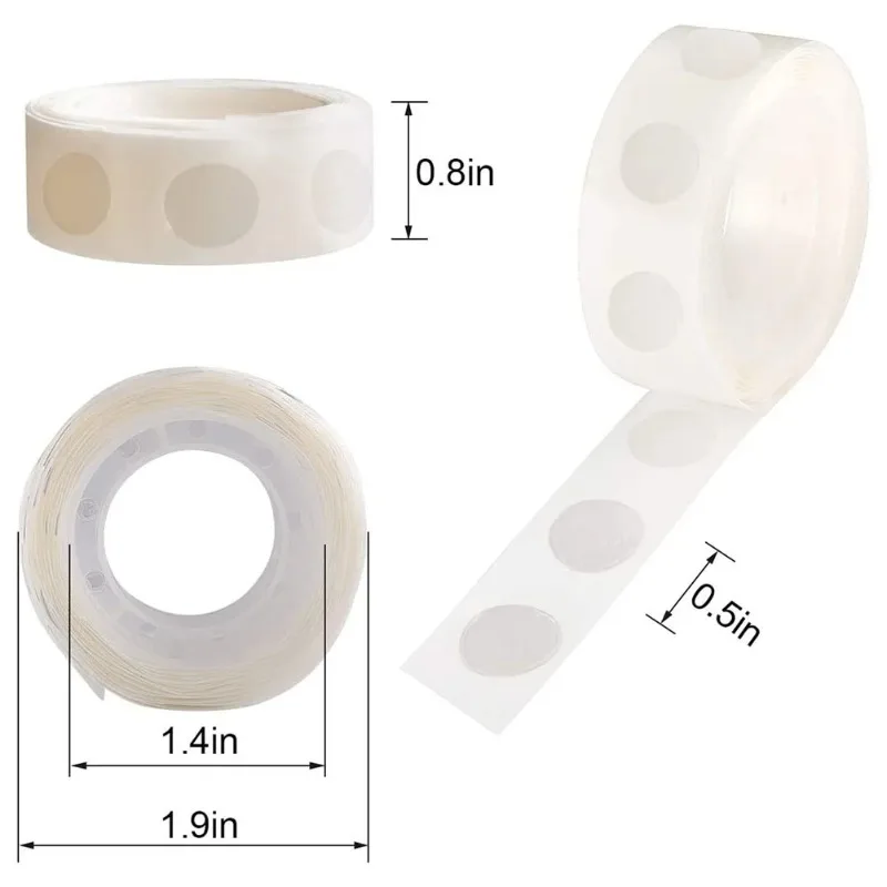 100Points Roll Double-sided Adhesive Dots/Removable Balloon Adhesive-Tape Glue For DIY Craft Wedding Birthday Party Decoration