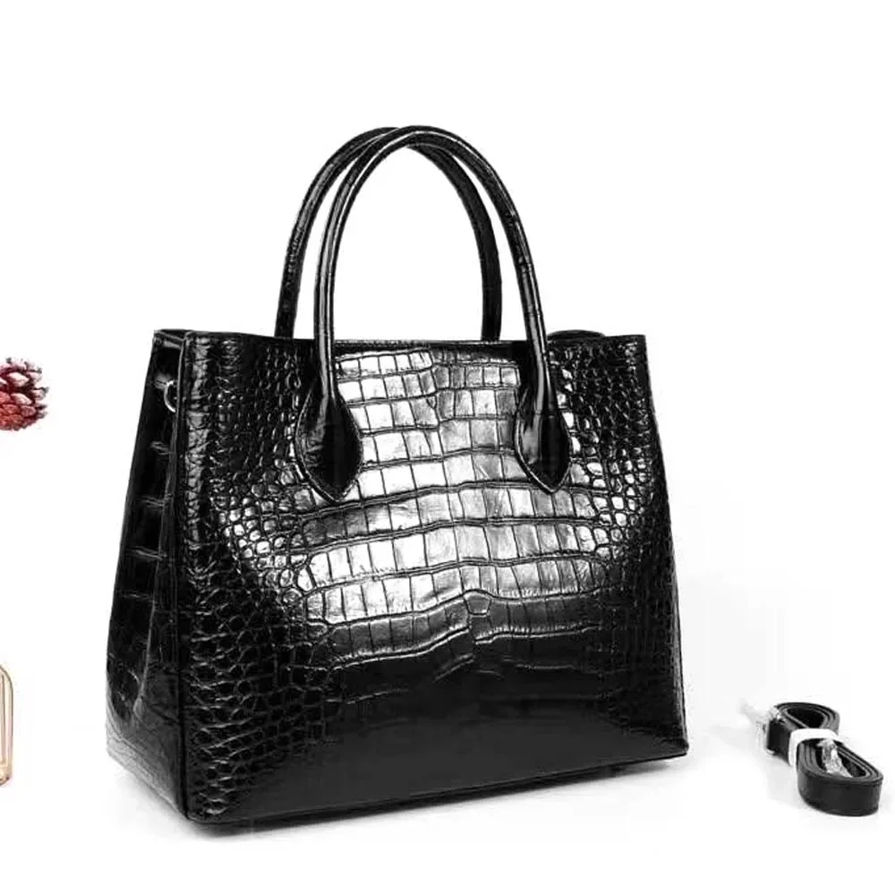 ouluoer new women handbag  crocodile bag women crocodile leather bag