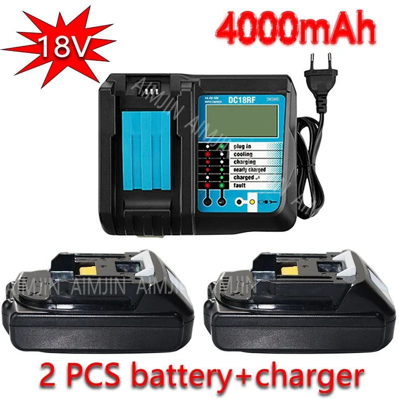 Hot selling item for Makita 18V 4000mAh Rechargeable Power Tools BL1860B BL1860 BL1850 BL1840 BL1815 Replacement Lithium Battery