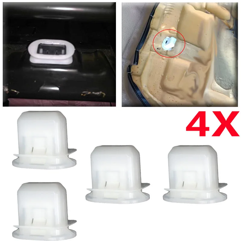 4X For Toyota Auris C-Hr Avensis Corolla Prius Car Rear Seat Cushion Clip Seat Buckle Fixing Card 244377892 72693-12080