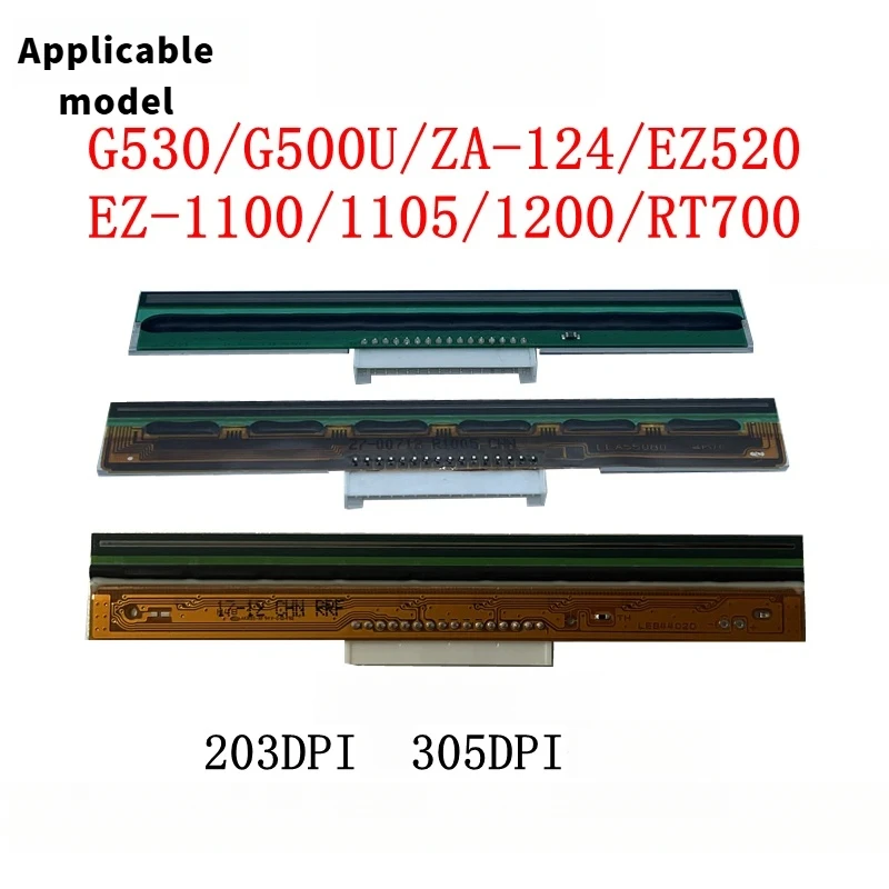 

Подходит для печатающей головки Kecheng G500U ZA124 EZ1100 1105 ZX430 G530, термоголок принтера штрих-кодов