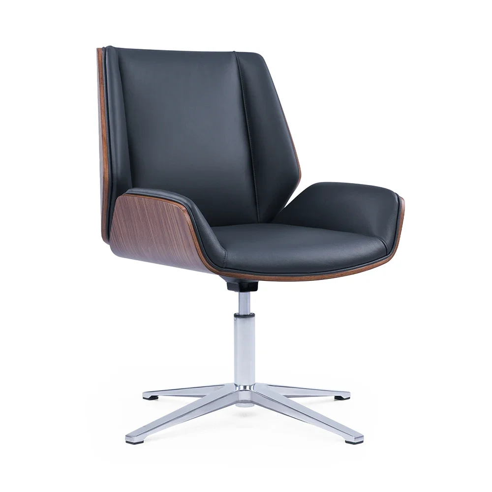 Ein Kommerzielle Möbel Verkauf Günstige Executive Konferenz Meeting Office Drehstuhl Mittlere Backrest Ergonomischer Leder
