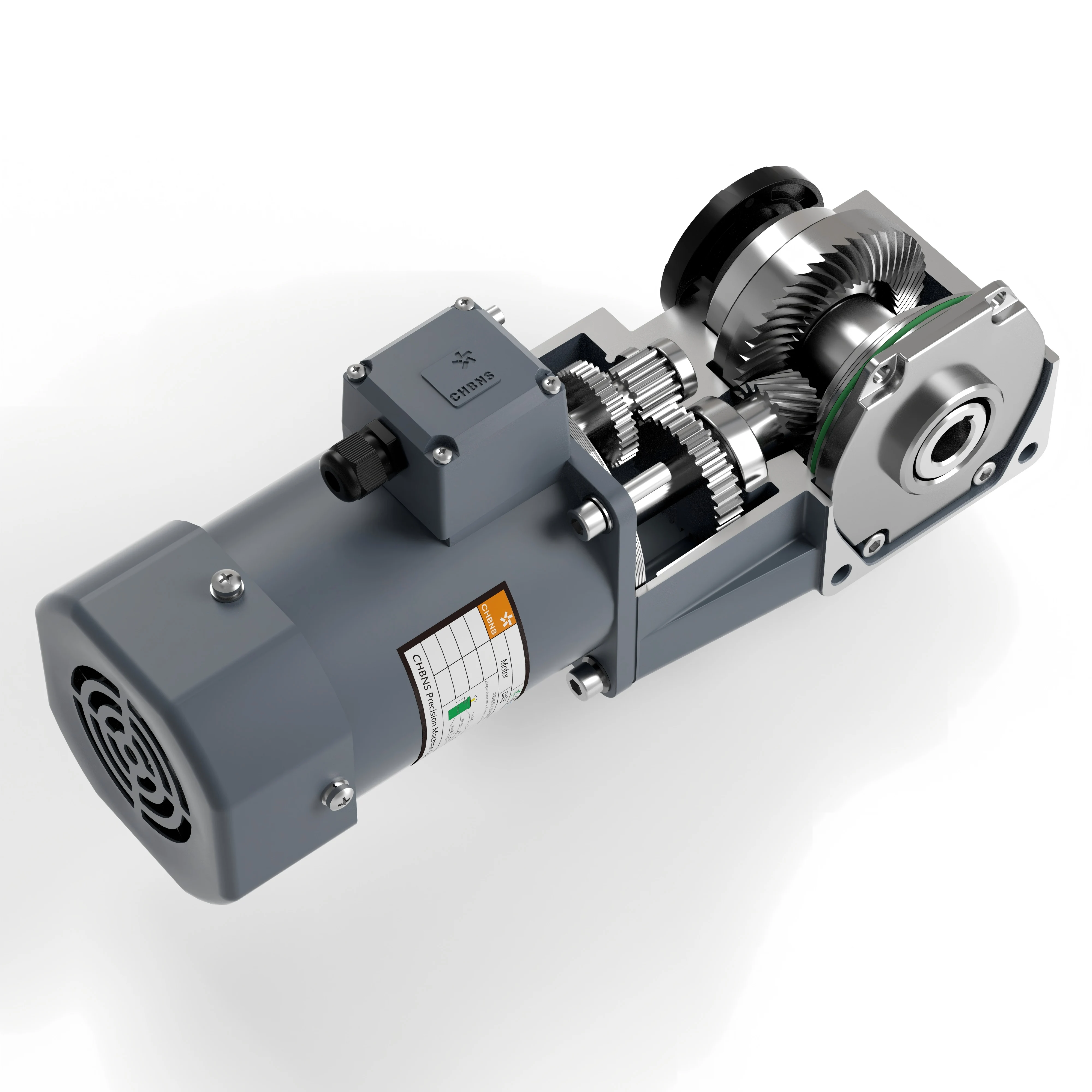High Precision AC Gear Motor 90W 90mm 110V 220V Right Angle Gearbox Reducer Single-Phase Reversible Motor