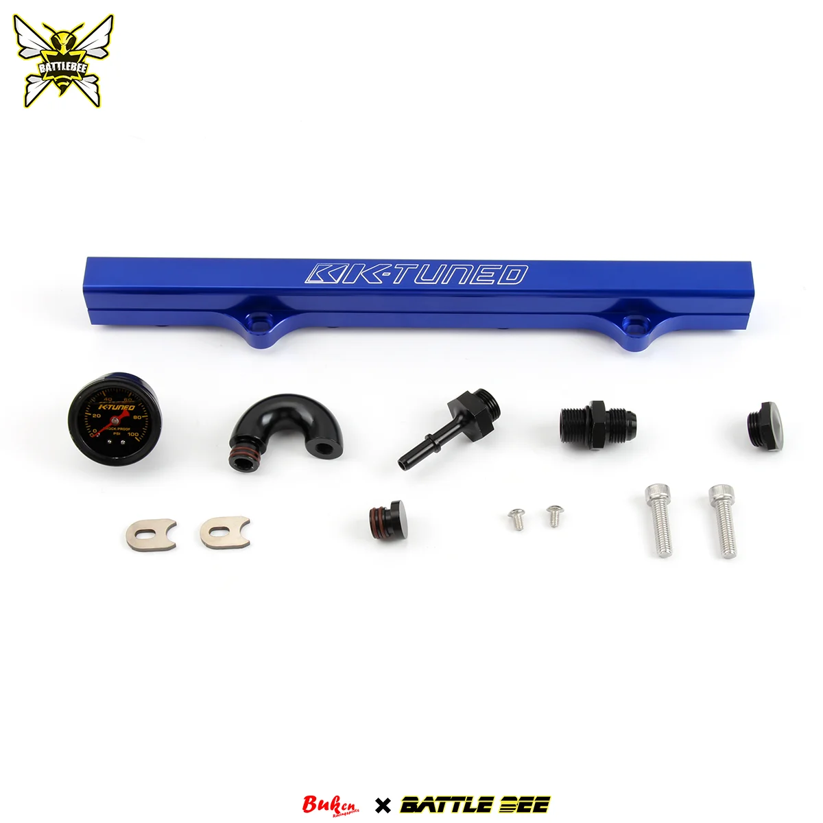 Geeignet für Honda Civic K20 K24 FD2 CL7 DC5 Kraftstoffverteiler K-Serie Kraftstoffverteiler mit Öldruckanzeige – Detail 17