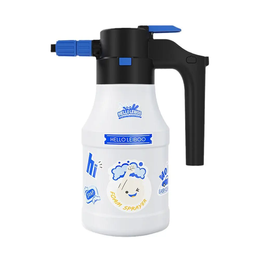 

Car Wash Sprayer Vehicle Wash Foamer High Pressure Electric Detailing Foam Sprayer 1.5L Spray Foam Cleaner for Car Wash