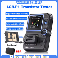 FNIRSI LCR-P1 Transistor Tester Multimeter Diode Transistor Capacitance Meter Resistance LCR ESR Meter, Multifunctional Tester