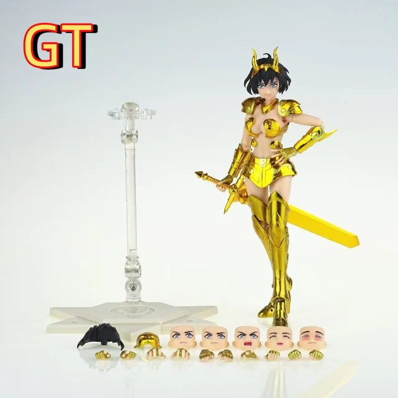 

GT Female Goat, Sacred Contract, Golden Saint Cloth Mythology, Female Goat, Anime, Toys, Figures, Collection, In Stock