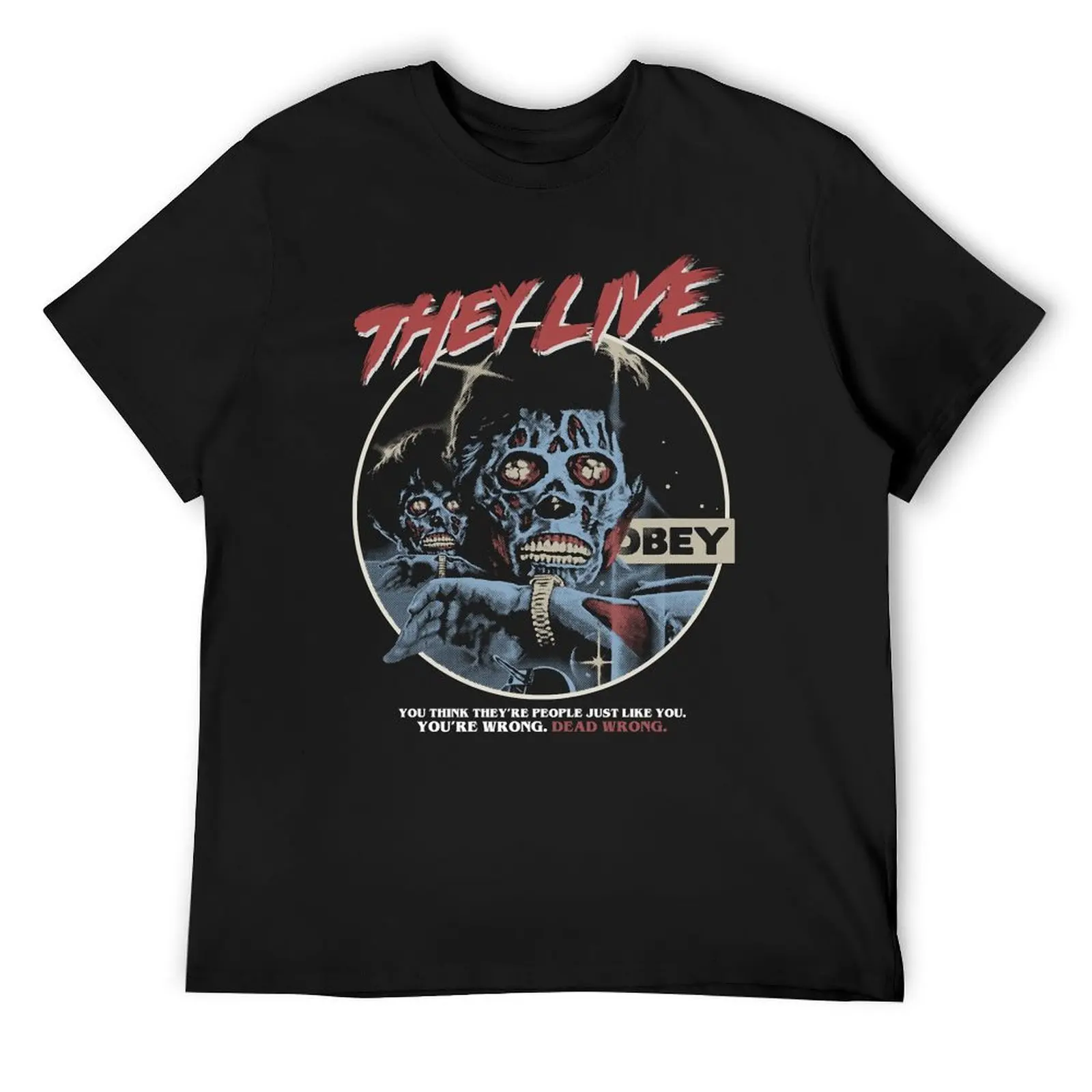 

They Live, John carpenter, horror T-Shirt anime t shirts designer shirts vintage t shirts heavy weight t for men