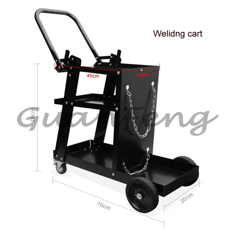 Mobile Welding Trolley Cart with Double Protection, Handcart for  Shielded Welding Machine Auto Repair Tool