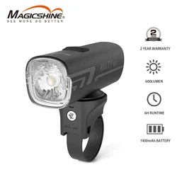 Bike Lights Allty 600 Road Bike Light, USB Type-C Rechargeable, IPX7 Waterproof LED Bike Light for Road, Urban