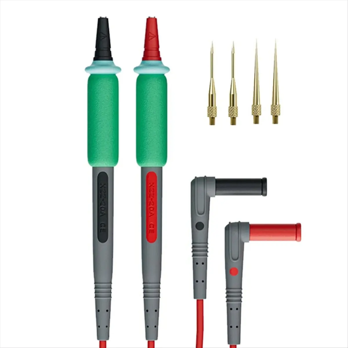 Rank! Super Conducting Multimeter Lead 1000V 20A for Digital Current Voltage Probe Needle Tip Test Lead Wire Pen Cable Tools