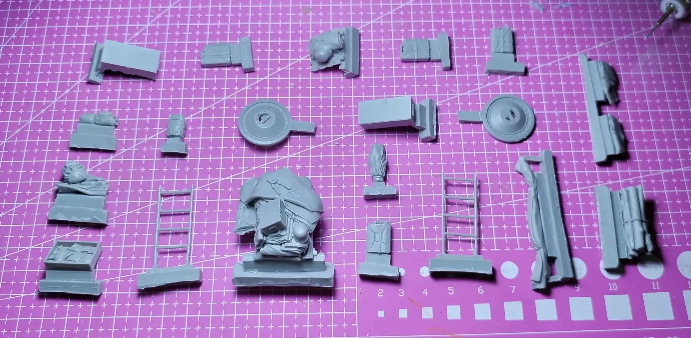 1/35 Resin Model Figure GK, Unassembled and Unpainted Kit
